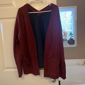 Lululemon Reverse Me Wrap Sweater